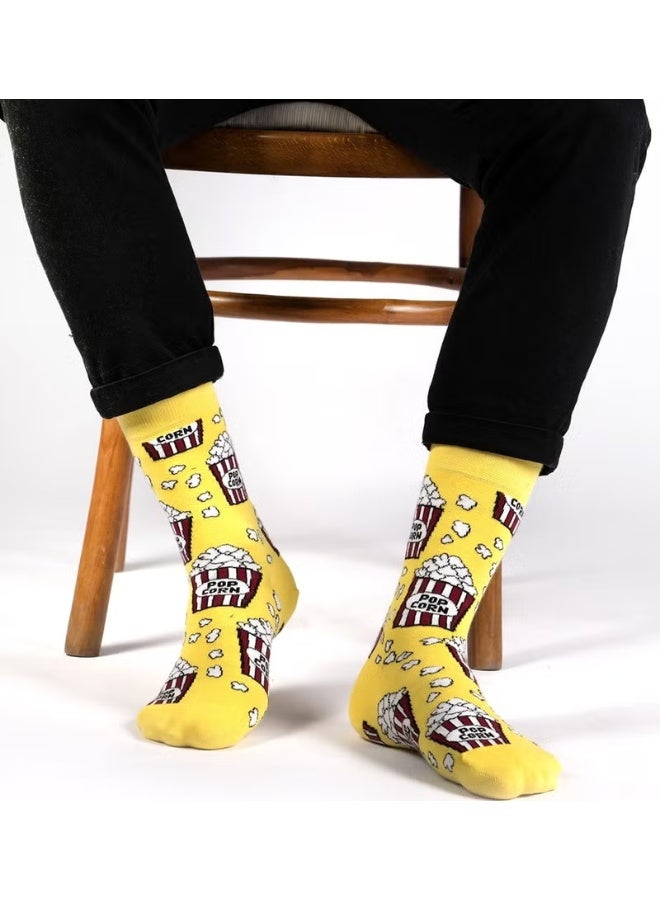 Ozzy Socks Pop Corn Patterned Socks - Image 3